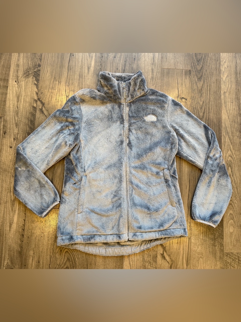The North Face Osito Women’s Jacket in Light Gray Size Medium